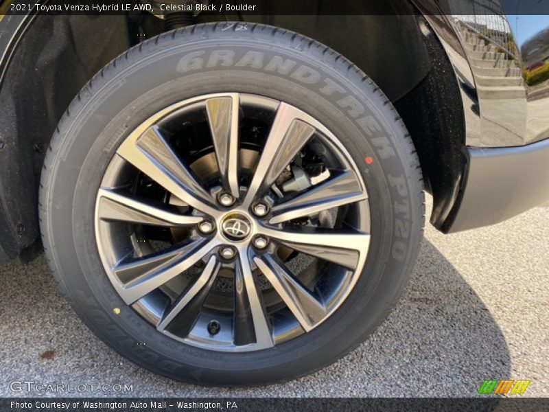 Celestial Black / Boulder 2021 Toyota Venza Hybrid LE AWD