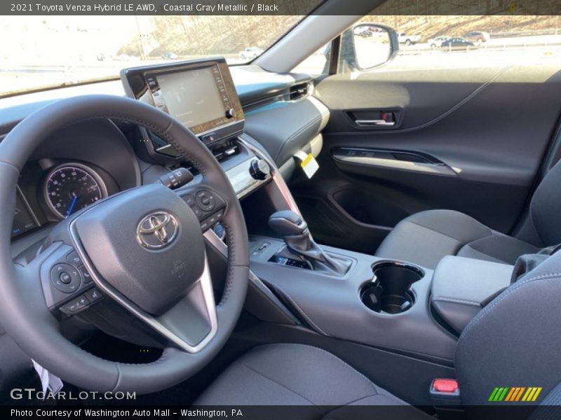 Coastal Gray Metallic / Black 2021 Toyota Venza Hybrid LE AWD