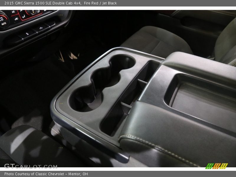 Fire Red / Jet Black 2015 GMC Sierra 1500 SLE Double Cab 4x4