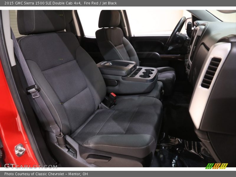 Fire Red / Jet Black 2015 GMC Sierra 1500 SLE Double Cab 4x4