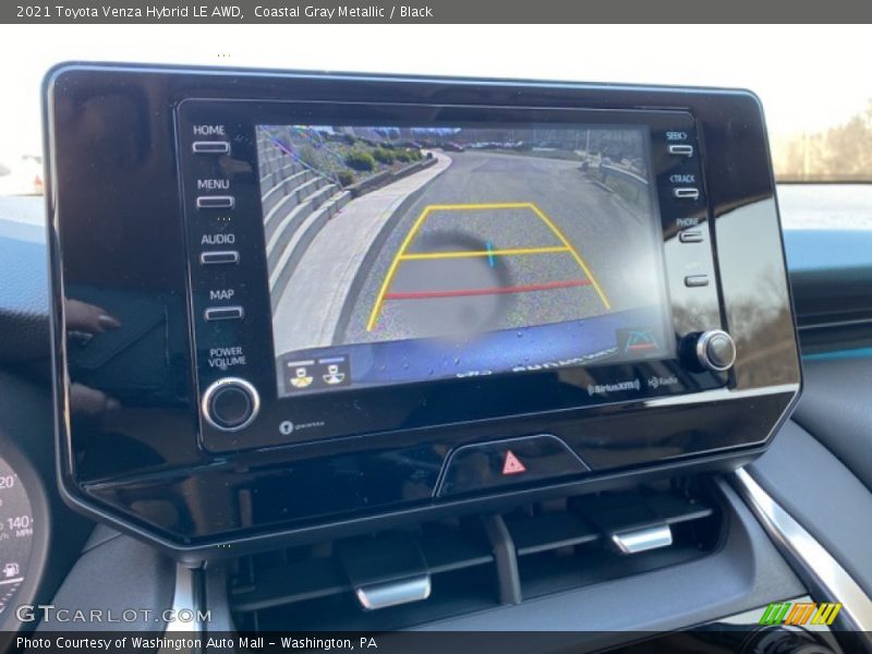 Coastal Gray Metallic / Black 2021 Toyota Venza Hybrid LE AWD