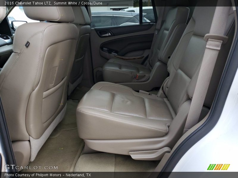 Rear Seat of 2016 Tahoe LTZ