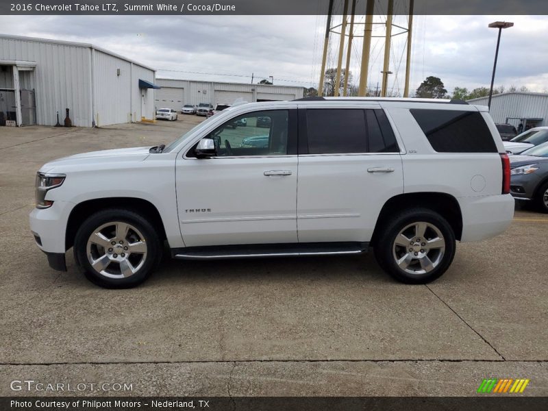  2016 Tahoe LTZ Summit White