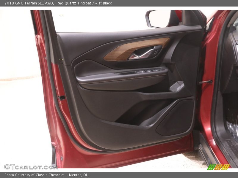 Red Quartz Tintcoat / ­Jet Black 2018 GMC Terrain SLE AWD