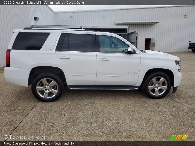  2016 Tahoe LTZ Summit White