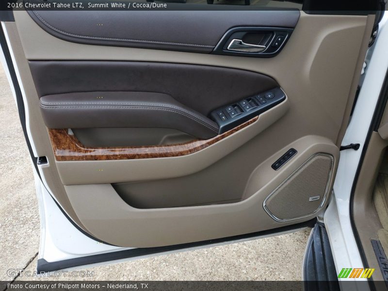 Door Panel of 2016 Tahoe LTZ