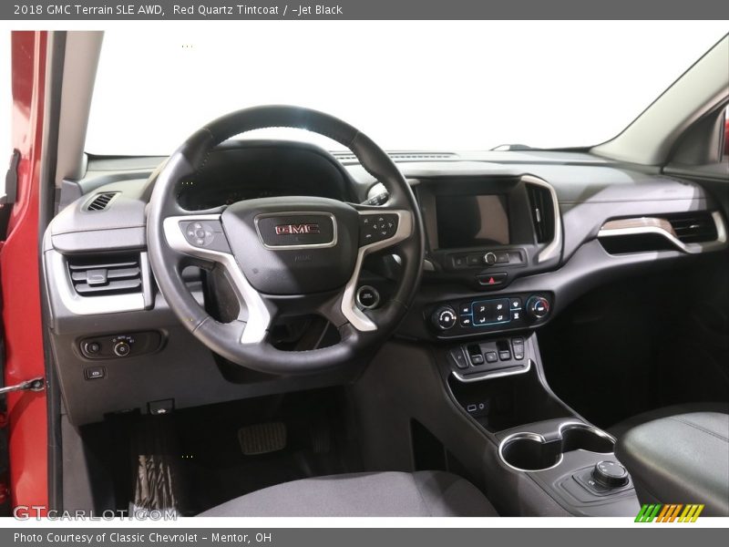 Red Quartz Tintcoat / ­Jet Black 2018 GMC Terrain SLE AWD