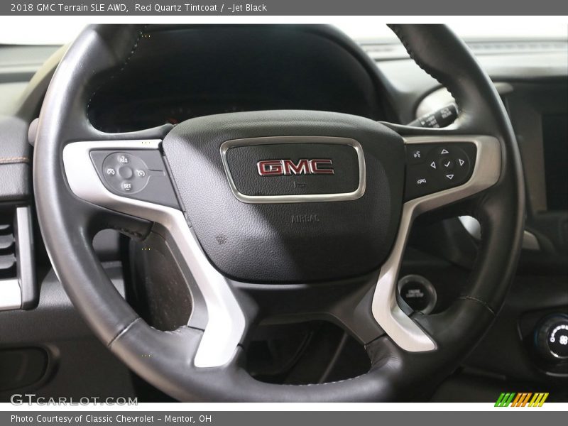 Red Quartz Tintcoat / ­Jet Black 2018 GMC Terrain SLE AWD