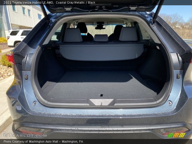 Coastal Gray Metallic / Black 2021 Toyota Venza Hybrid LE AWD