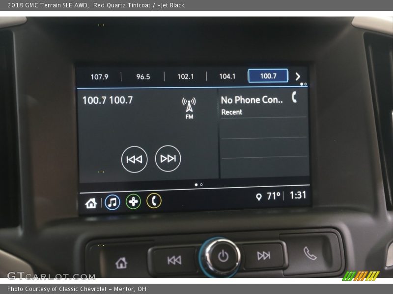 Red Quartz Tintcoat / ­Jet Black 2018 GMC Terrain SLE AWD