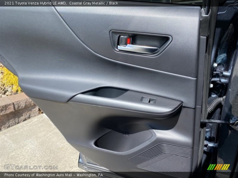 Coastal Gray Metallic / Black 2021 Toyota Venza Hybrid LE AWD