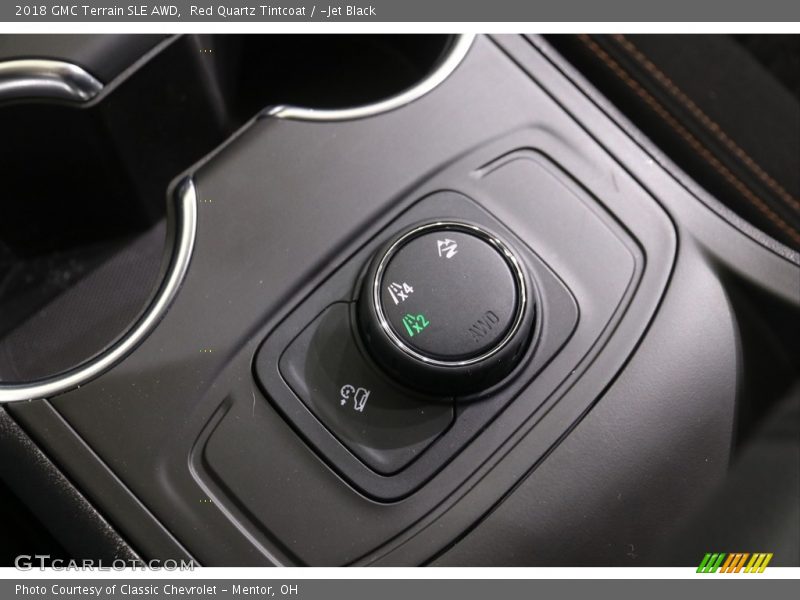 Red Quartz Tintcoat / ­Jet Black 2018 GMC Terrain SLE AWD
