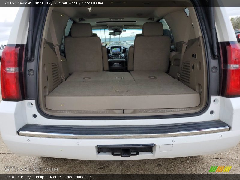  2016 Tahoe LTZ Trunk