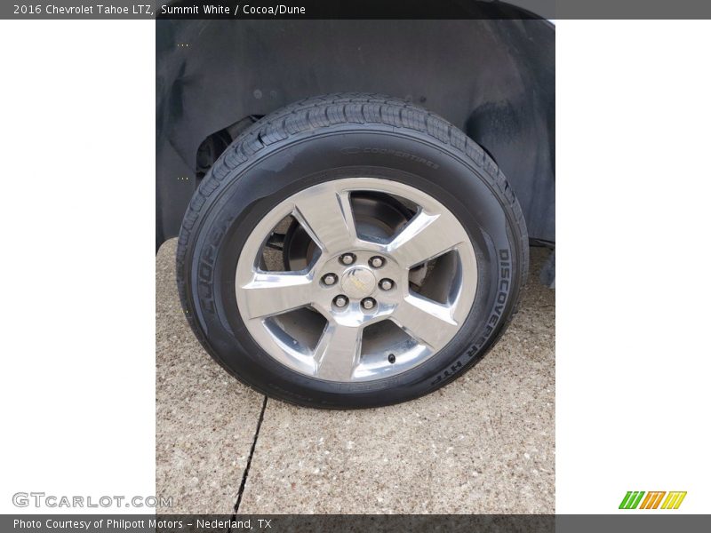  2016 Tahoe LTZ Wheel