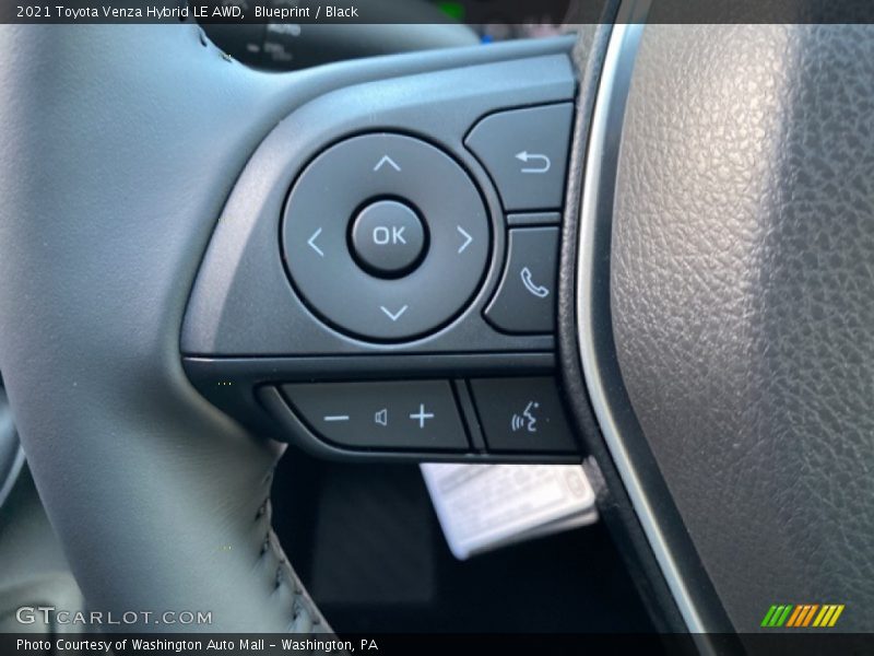 Blueprint / Black 2021 Toyota Venza Hybrid LE AWD