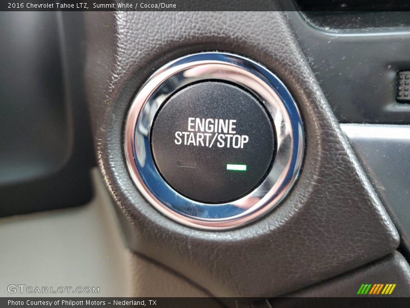Controls of 2016 Tahoe LTZ