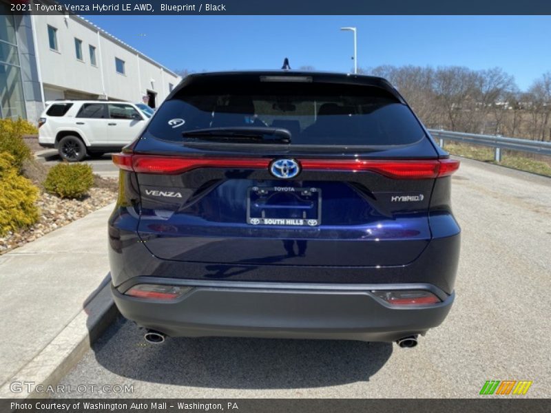 Blueprint / Black 2021 Toyota Venza Hybrid LE AWD