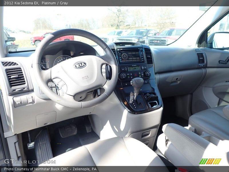 Platinum / Gray 2012 Kia Sedona EX
