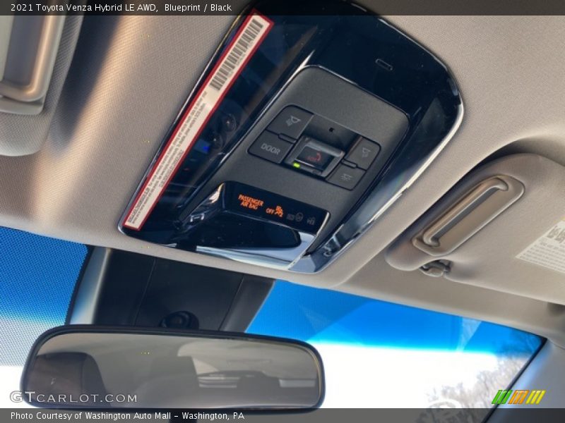 Blueprint / Black 2021 Toyota Venza Hybrid LE AWD