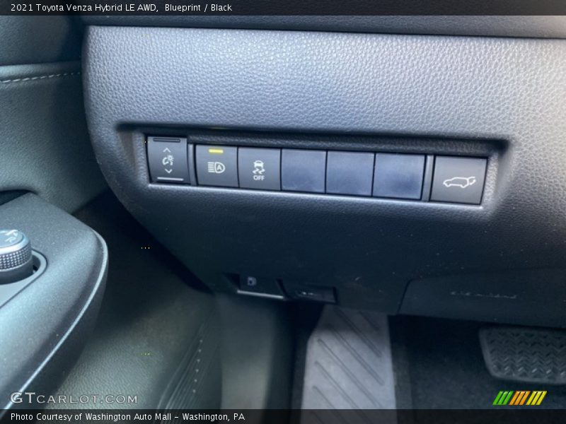 Blueprint / Black 2021 Toyota Venza Hybrid LE AWD