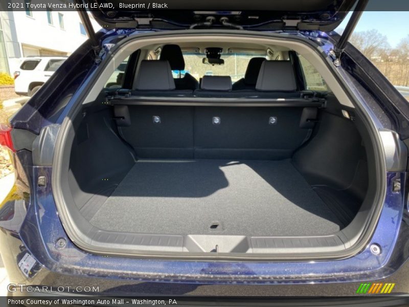  2021 Venza Hybrid LE AWD Trunk