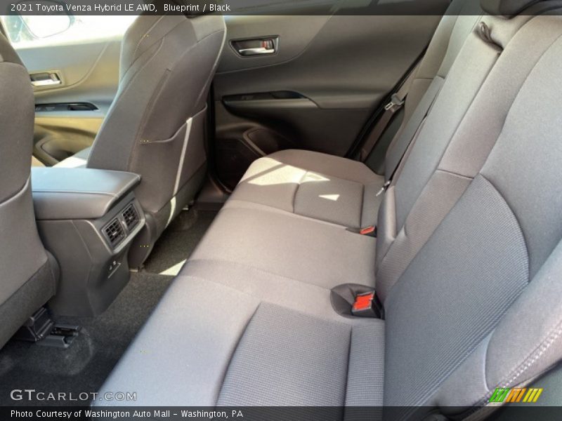 Rear Seat of 2021 Venza Hybrid LE AWD