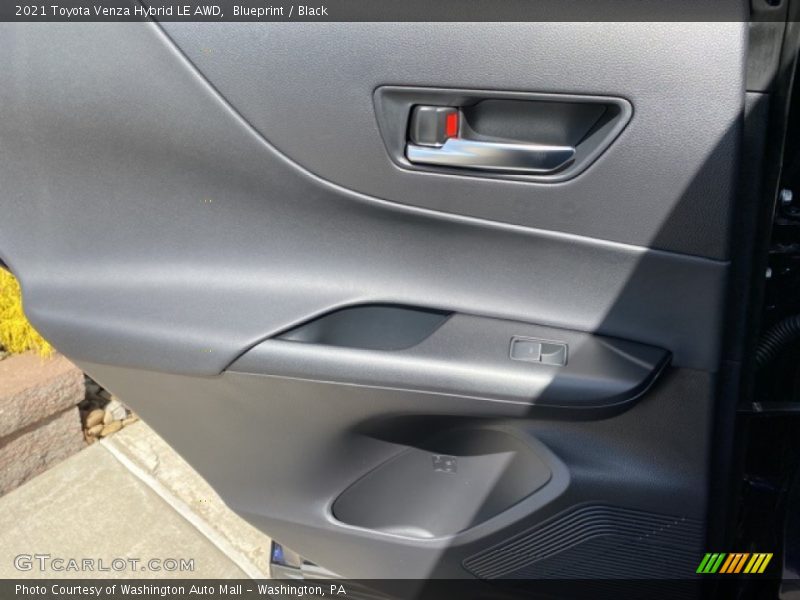 Blueprint / Black 2021 Toyota Venza Hybrid LE AWD