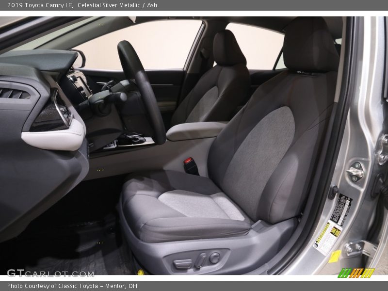 Celestial Silver Metallic / Ash 2019 Toyota Camry LE