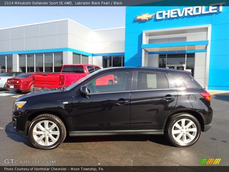  2014 Outlander Sport SE AWD Labrador Black Pearl