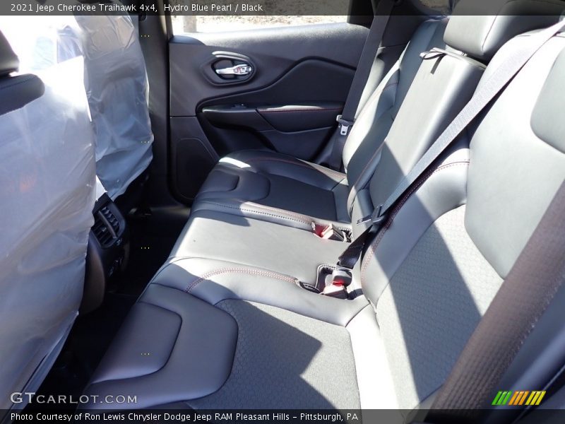 Hydro Blue Pearl / Black 2021 Jeep Cherokee Traihawk 4x4