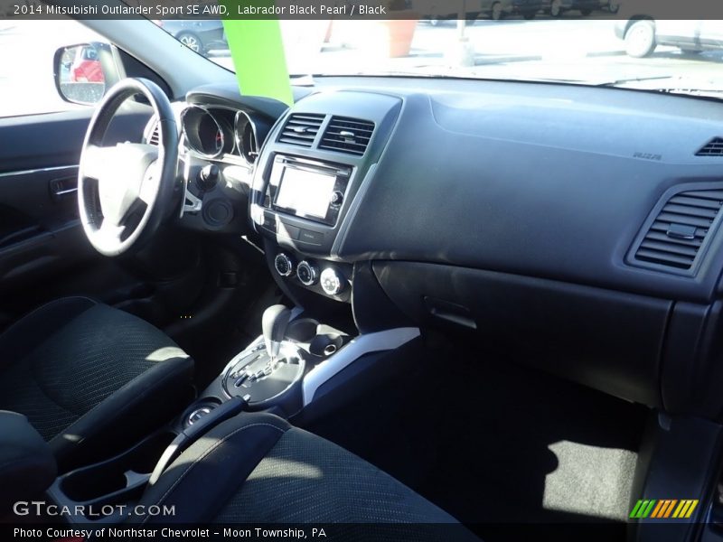 Labrador Black Pearl / Black 2014 Mitsubishi Outlander Sport SE AWD