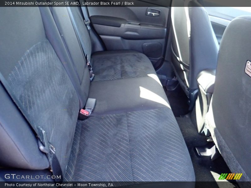 Rear Seat of 2014 Outlander Sport SE AWD