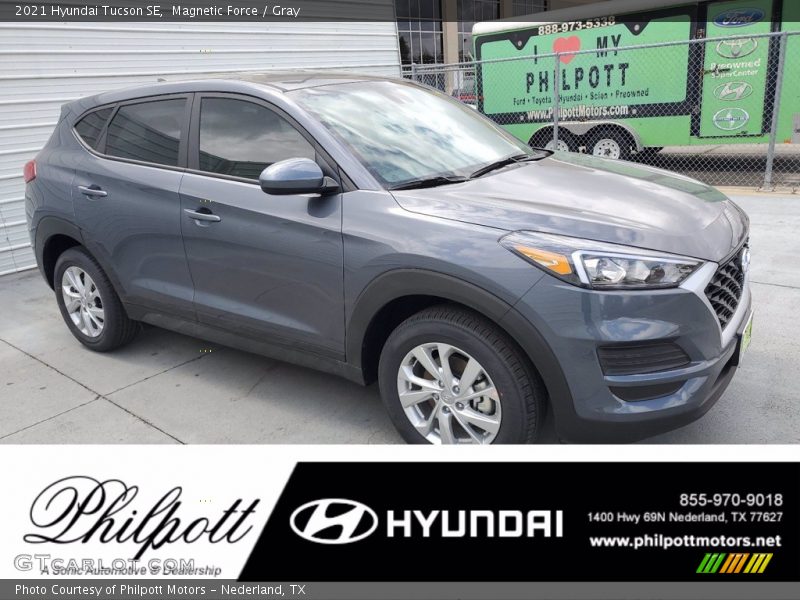 Magnetic Force / Gray 2021 Hyundai Tucson SE