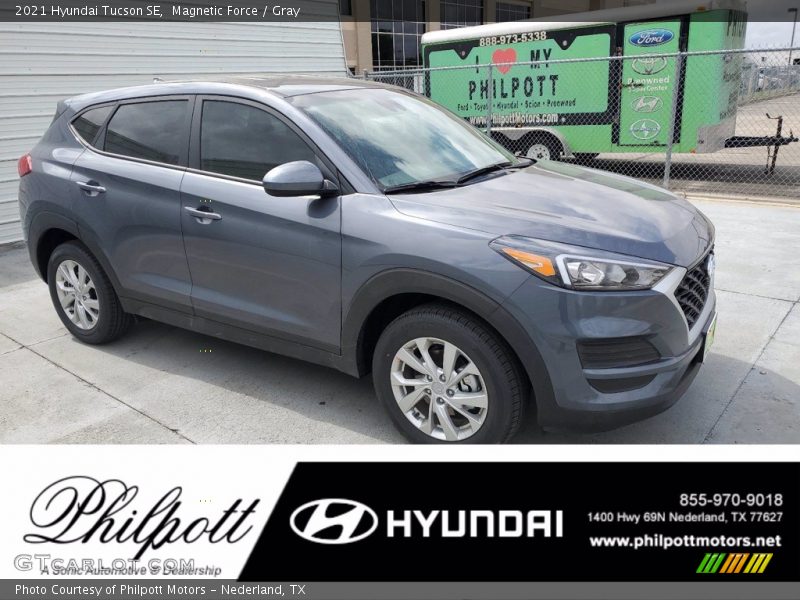 Magnetic Force / Gray 2021 Hyundai Tucson SE