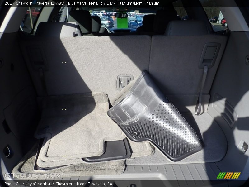 Blue Velvet Metallic / Dark Titanium/Light Titanium 2017 Chevrolet Traverse LS AWD