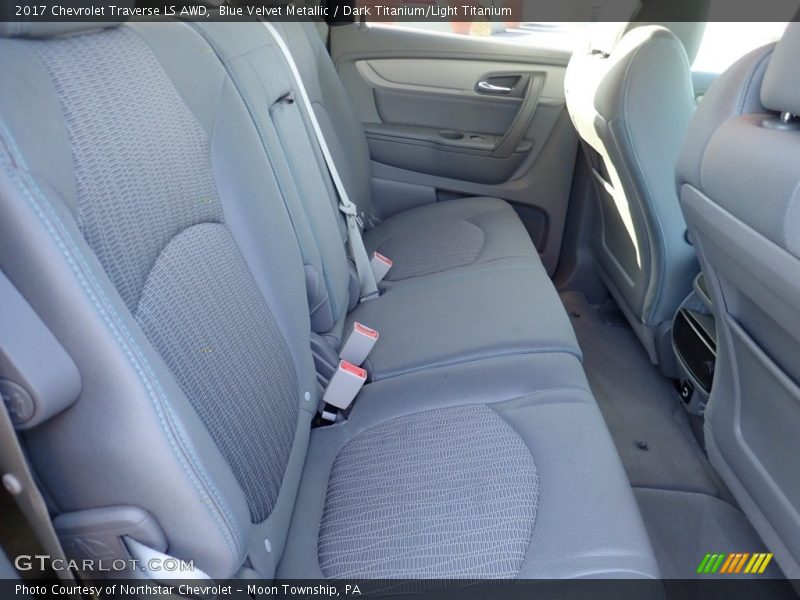Blue Velvet Metallic / Dark Titanium/Light Titanium 2017 Chevrolet Traverse LS AWD