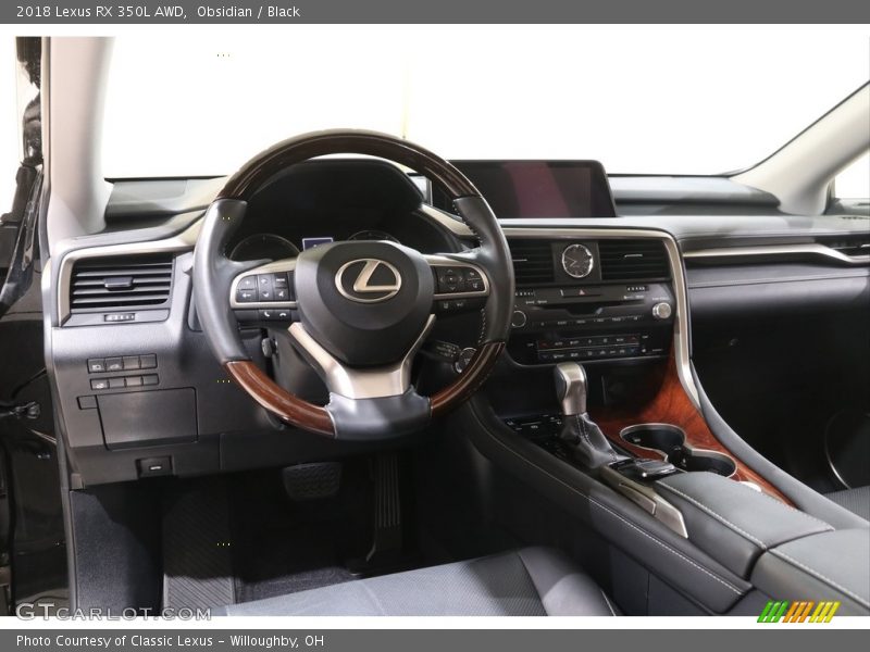 Obsidian / Black 2018 Lexus RX 350L AWD