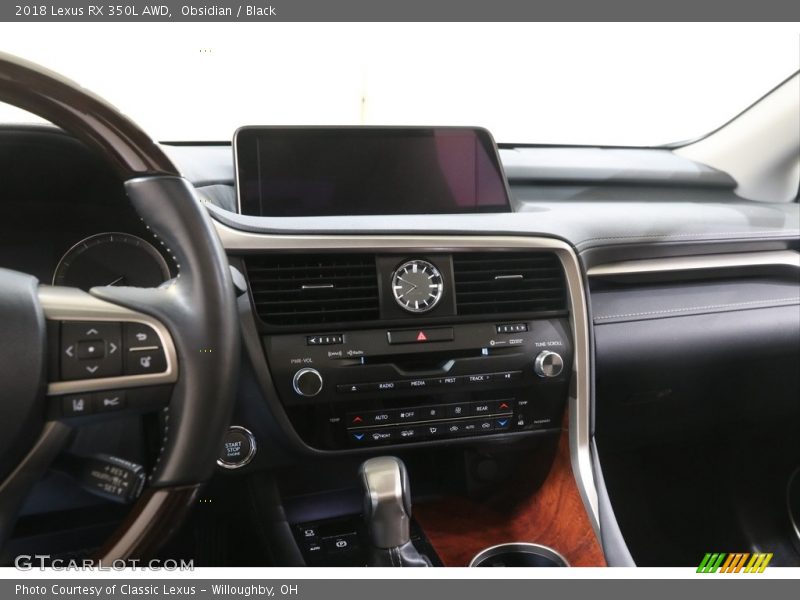 Obsidian / Black 2018 Lexus RX 350L AWD