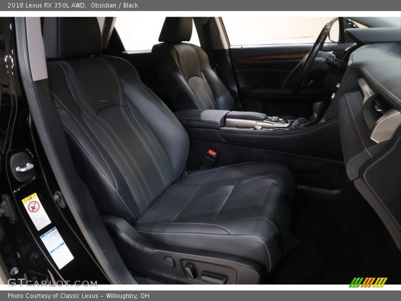 Obsidian / Black 2018 Lexus RX 350L AWD