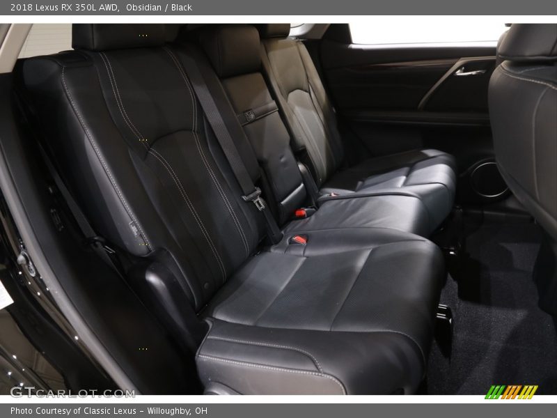 Obsidian / Black 2018 Lexus RX 350L AWD