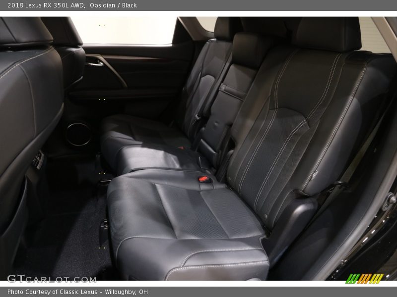 Obsidian / Black 2018 Lexus RX 350L AWD