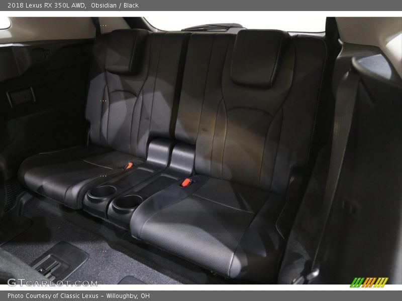 Obsidian / Black 2018 Lexus RX 350L AWD