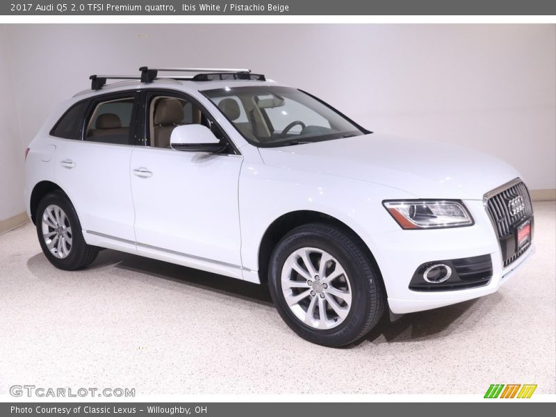 Ibis White / Pistachio Beige 2017 Audi Q5 2.0 TFSI Premium quattro