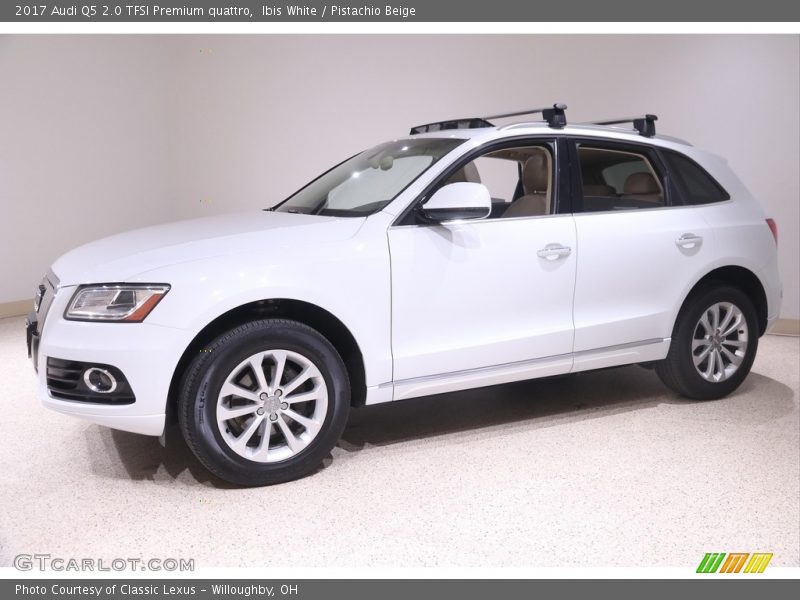 Ibis White / Pistachio Beige 2017 Audi Q5 2.0 TFSI Premium quattro