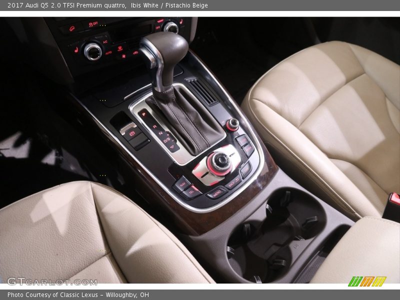 Ibis White / Pistachio Beige 2017 Audi Q5 2.0 TFSI Premium quattro