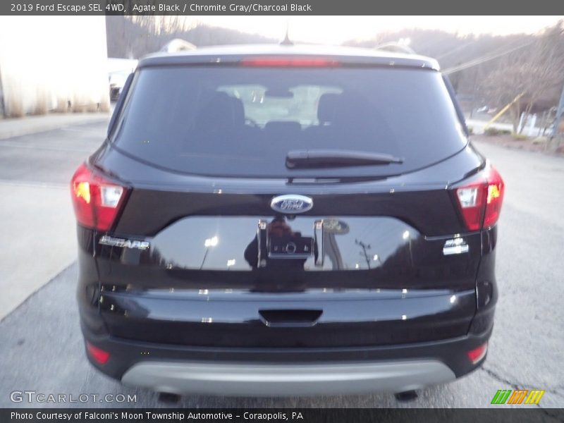 Agate Black / Chromite Gray/Charcoal Black 2019 Ford Escape SEL 4WD