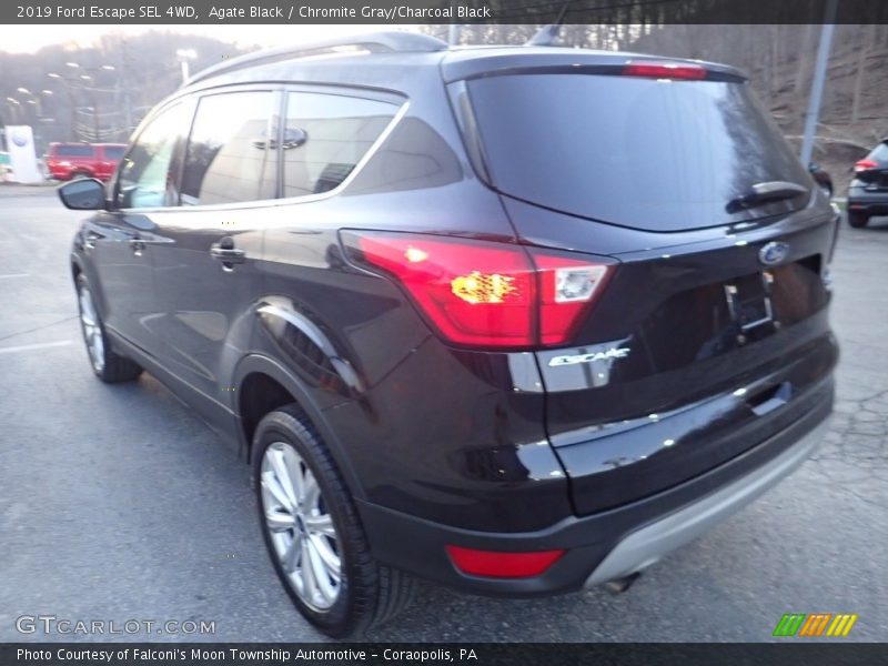Agate Black / Chromite Gray/Charcoal Black 2019 Ford Escape SEL 4WD
