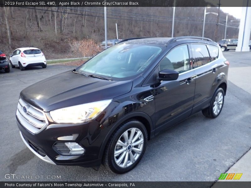 Agate Black / Chromite Gray/Charcoal Black 2019 Ford Escape SEL 4WD