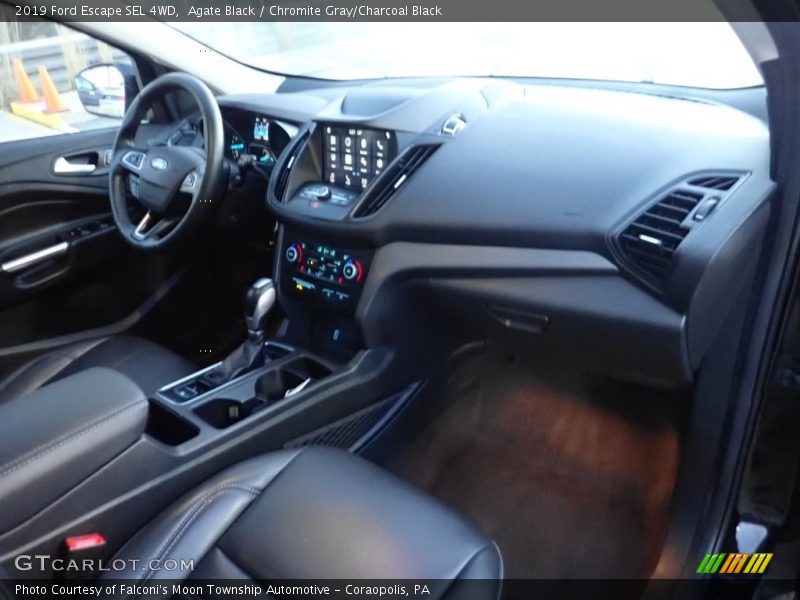 Agate Black / Chromite Gray/Charcoal Black 2019 Ford Escape SEL 4WD