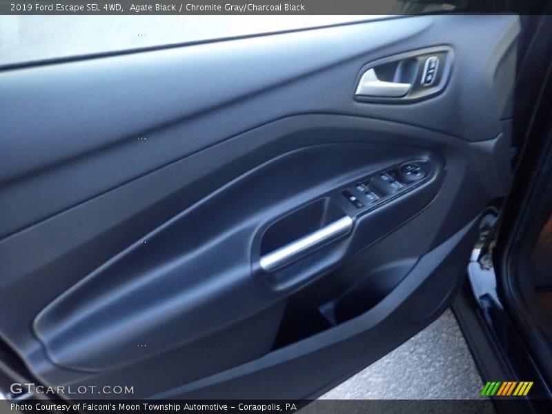 Agate Black / Chromite Gray/Charcoal Black 2019 Ford Escape SEL 4WD